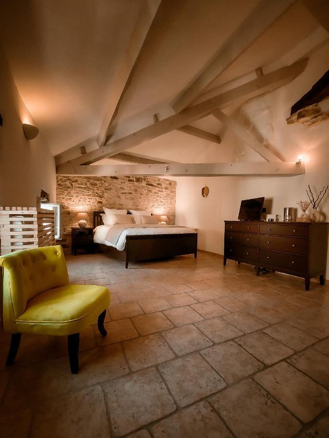 Les Lauriers Roses - Maison D'Hotes Barjac  Dış mekan fotoğraf