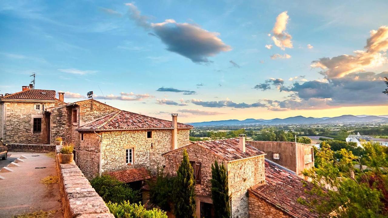 Les Lauriers Roses - Maison D'Hotes Barjac  Dış mekan fotoğraf